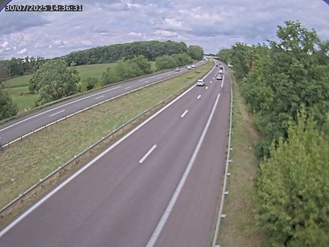 Caméra autoroute France - A31, Fey direction Metz