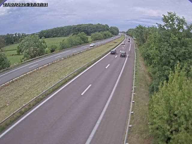 Caméra autoroute France - A31, Fey direction Metz