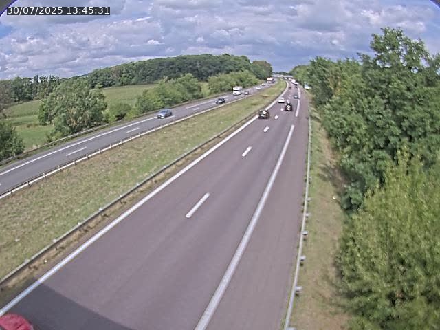 Caméra autoroute France - A31, Fey direction Metz