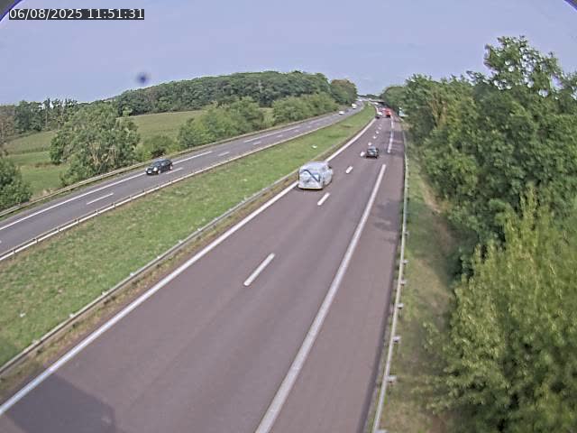 Caméra autoroute France - A31, Fey direction Metz