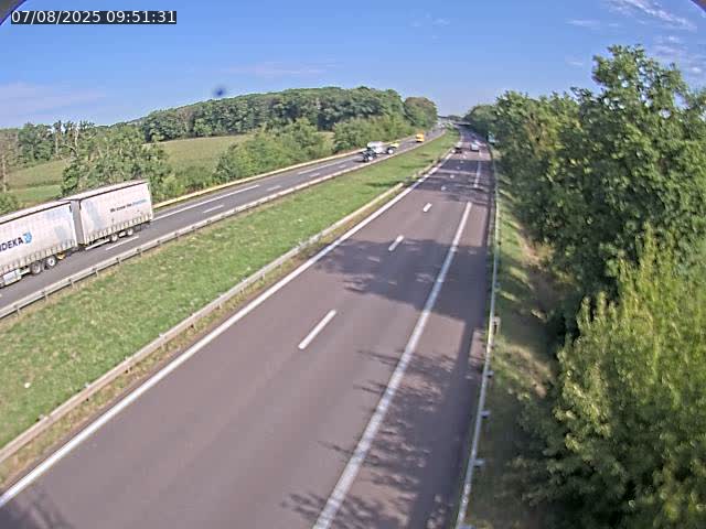 Caméra autoroute France - A31, Fey direction Metz
