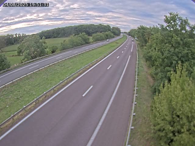 Caméra autoroute France - A31, Fey direction Metz