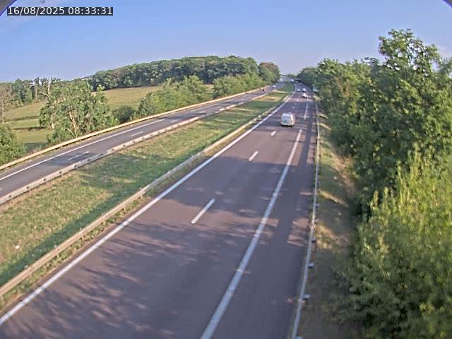 Caméra autoroute France - A31, Fey direction Metz
