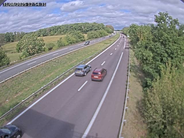 Caméra autoroute France - A31, Fey direction Metz