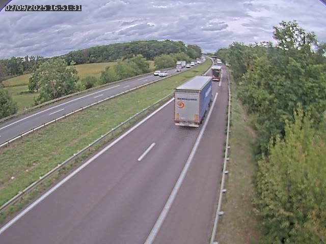 Caméra autoroute France - A31, Fey direction Metz