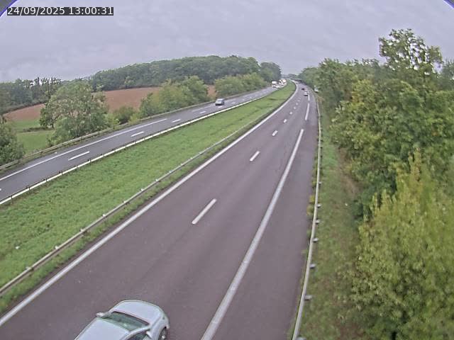 Caméra autoroute France - A31, Fey direction Metz