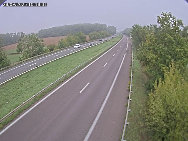 Caméra autoroute France - A31, Fey direction Metz