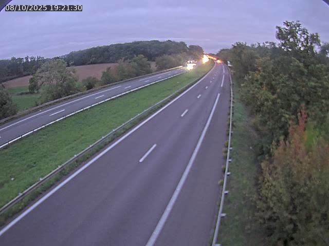 Caméra autoroute France - A31, Fey direction Metz