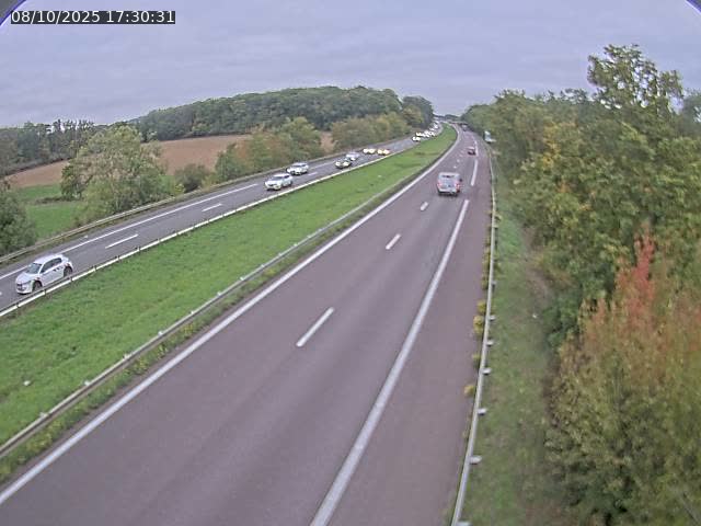 Caméra autoroute France - A31, Fey direction Metz