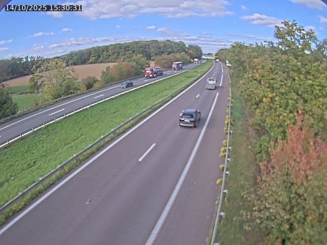 Caméra autoroute France - A31, Fey direction Metz