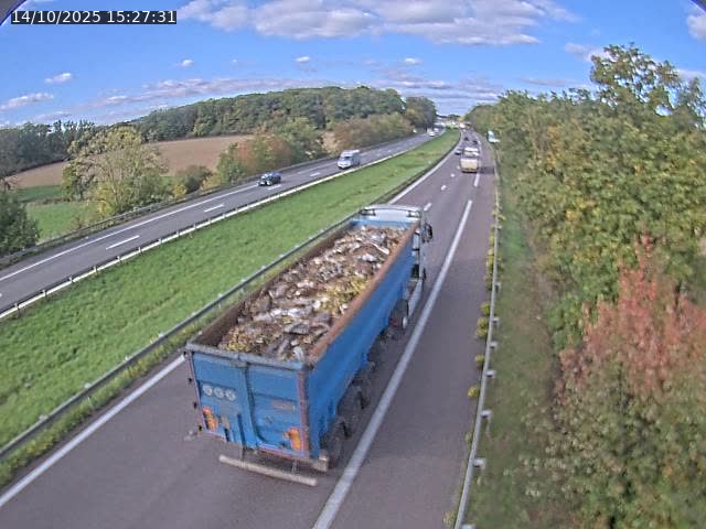Caméra autoroute France - A31, Fey direction Metz