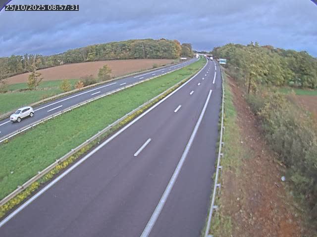 Caméra autoroute France - A31, Fey direction Metz