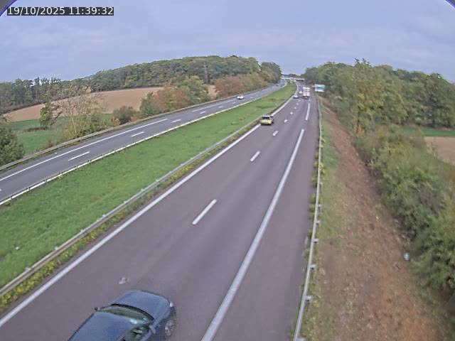 Caméra autoroute France - A31, Fey direction Metz