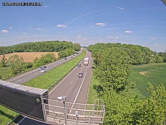 Caméra autoroute France - A31, Fey direction Metz
