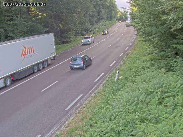 Caméra autoroute France - N57, Fougerolles direction Epinal