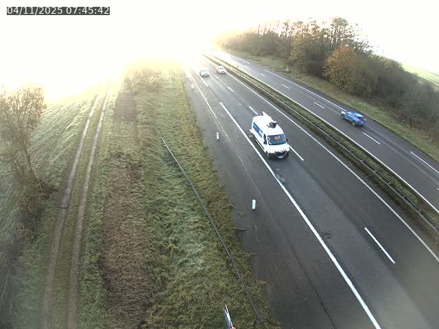<h2>Caméra autoroute France - A30, Havange direction Metz</h2>