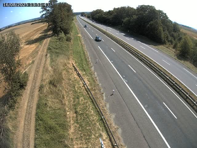 <h2>Caméra autoroute France - A30, Havange direction Metz</h2>