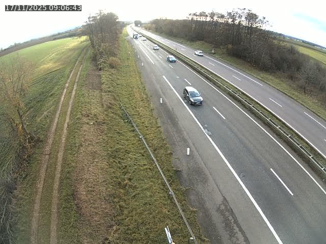 Caméra autoroute France - A30, Havange direction Metz