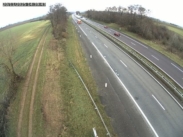 <h2>Caméra autoroute France - A30, Havange direction Metz</h2>