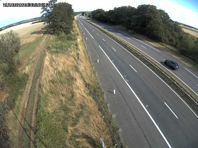 Caméra autoroute France - A30, Havange direction Metz