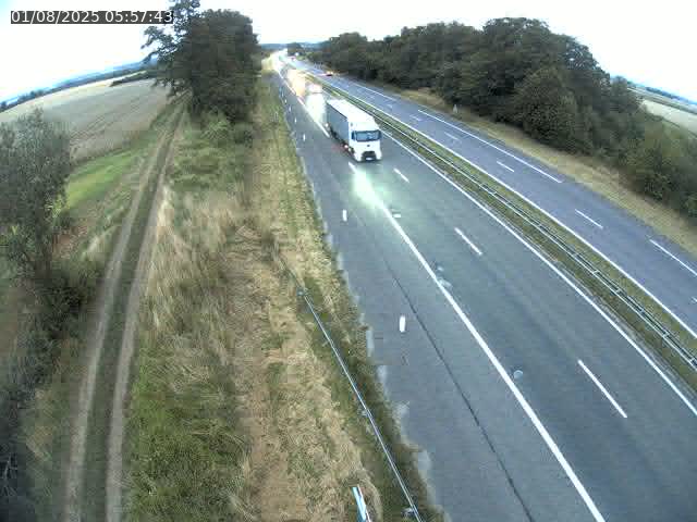 Caméra autoroute France - A30, Havange direction Metz