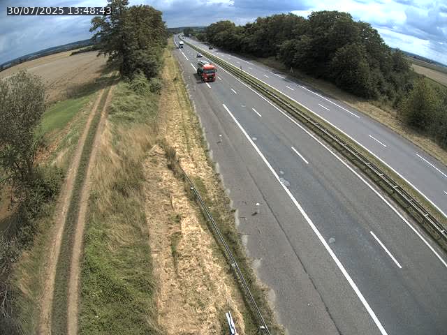 Caméra autoroute France - A30, Havange direction Metz