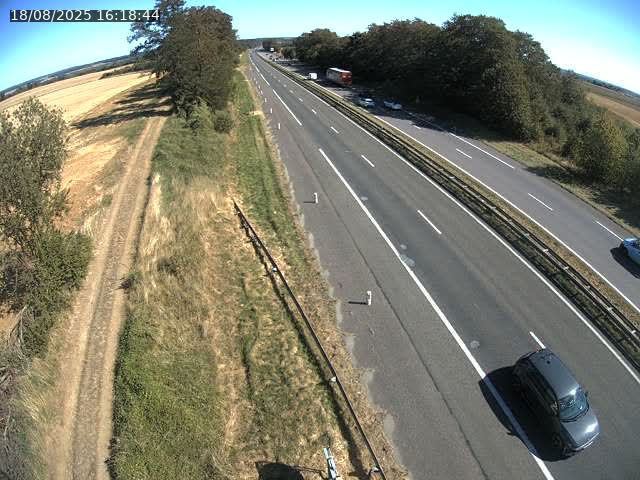 Caméra autoroute France - A30, Havange direction Metz