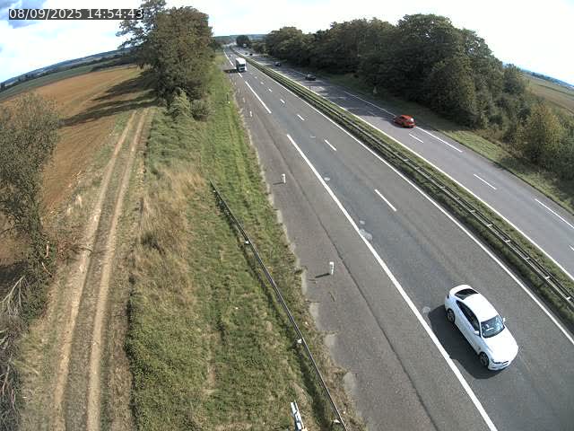 Caméra autoroute France - A30, Havange direction Metz