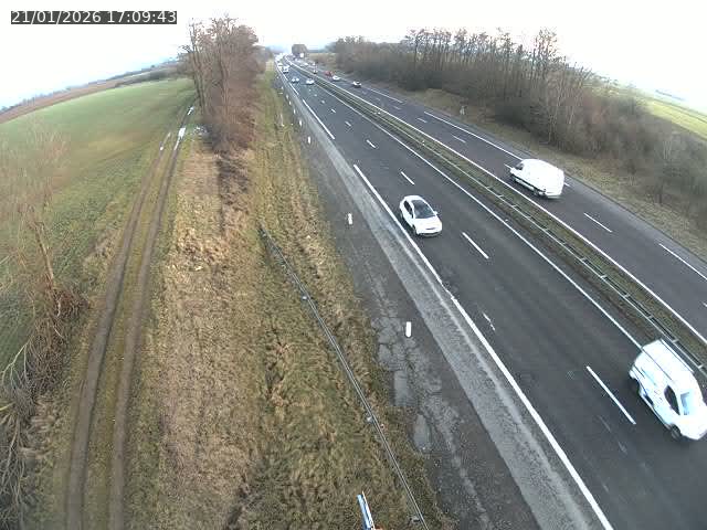 <h2>Caméra autoroute France - A30, Havange direction Metz</h2>
