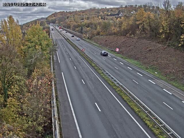 <h2>Caméra autoroute France - A30, Hayange direction Metz</h2>