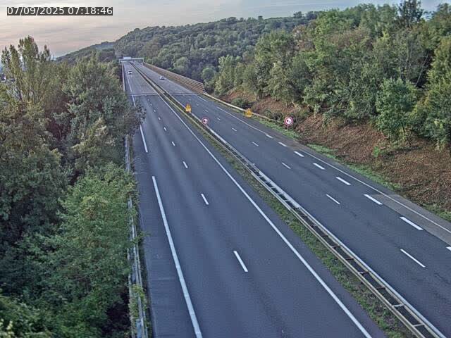<h2>Caméra autoroute France - A30, Hayange direction Metz</h2>