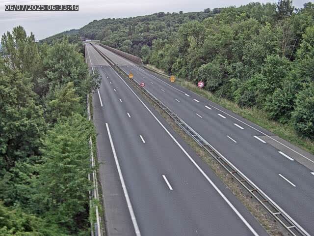 Caméra autoroute France - A30, Hayange direction Metz