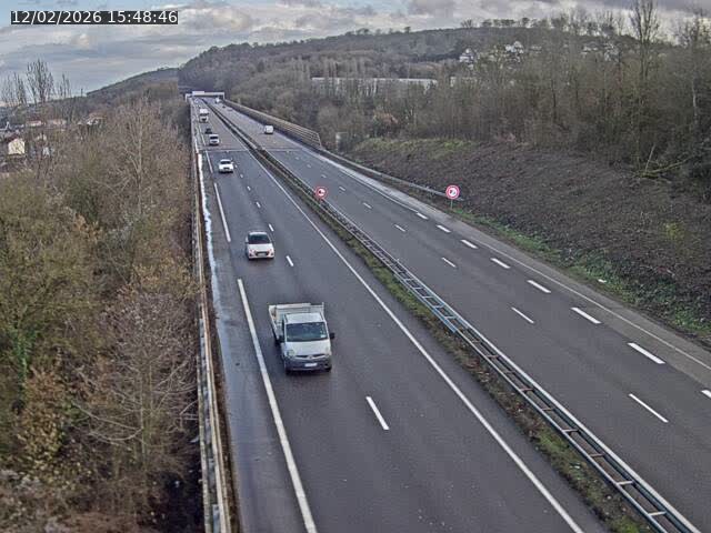 <h2>Caméra autoroute France - A30, Hayange direction Metz</h2>