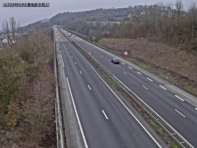 <h2>Caméra autoroute France - A30, Hayange direction Metz</h2>