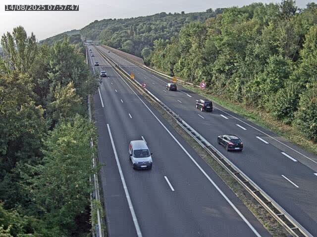 <h2>Caméra autoroute France - A30, Hayange direction Metz</h2>