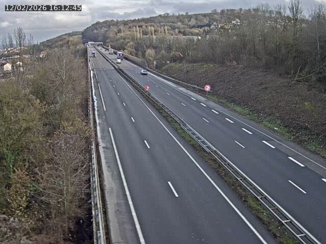 <h2>Caméra autoroute France - A30, Hayange direction Metz</h2>