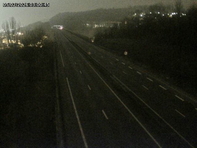 Caméra autoroute France - A30, Hayange direction Metz