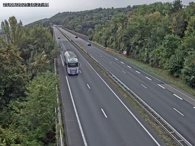 <h2>Caméra autoroute France - A30, Hayange direction Metz</h2>