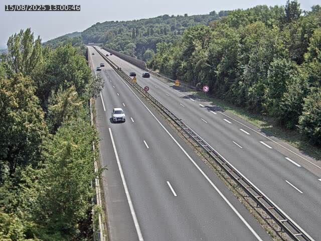 <h2>Caméra autoroute France - A30, Hayange direction Metz</h2>