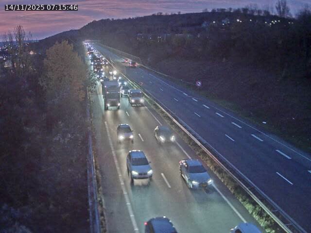 Caméra autoroute France - A30, Hayange direction Metz