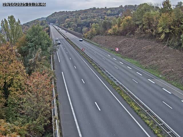 <h2>Caméra autoroute France - A30, Hayange direction Metz</h2>