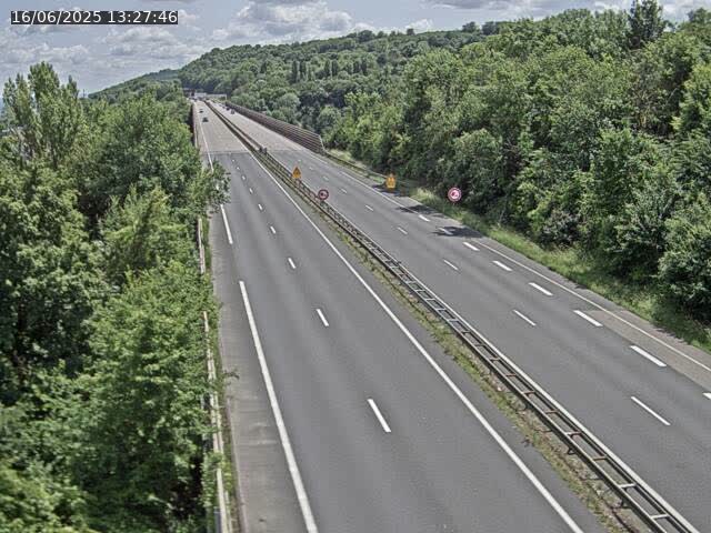Caméra autoroute France - A30, Hayange direction Metz