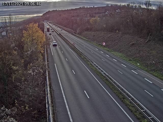 Caméra autoroute France - A30, Hayange direction Metz