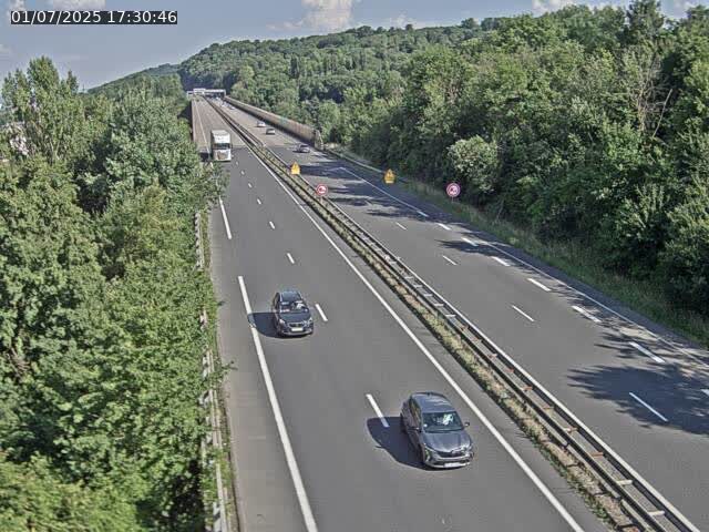 Caméra autoroute France - A30, Hayange direction Metz