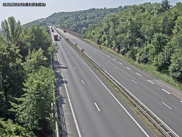 Caméra autoroute France - A30, Hayange direction Metz