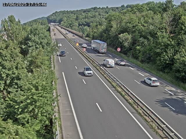 Caméra autoroute France - A30, Hayange direction Metz