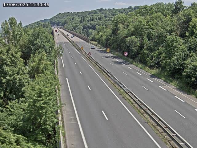 Caméra autoroute France - A30, Hayange direction Metz