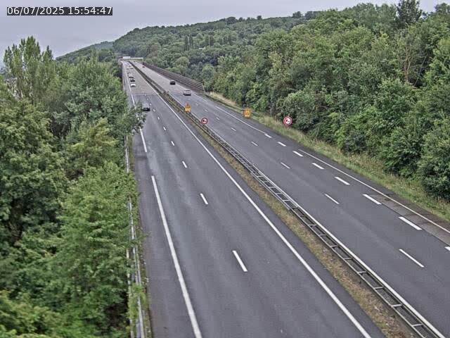 Caméra autoroute France - A30, Hayange direction Metz