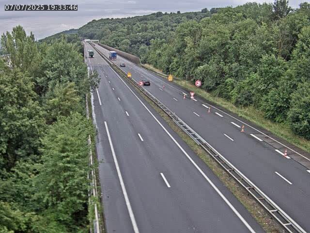 Caméra autoroute France - A30, Hayange direction Metz