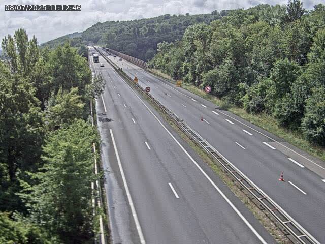 Caméra autoroute France - A30, Hayange direction Metz